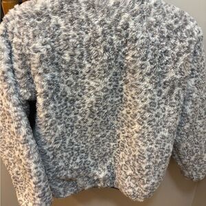 Cozy Kids Teddy Jacket - Gray